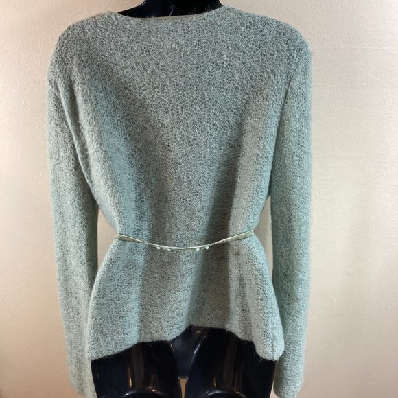 Gianfranco Ferre Studio Mohair Sweater Cardigan US10 IT46 - Picture 3 of 12